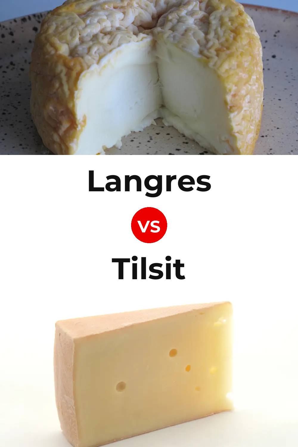 Langres Cheese vs Tilsit Cheese Pinterest comparison