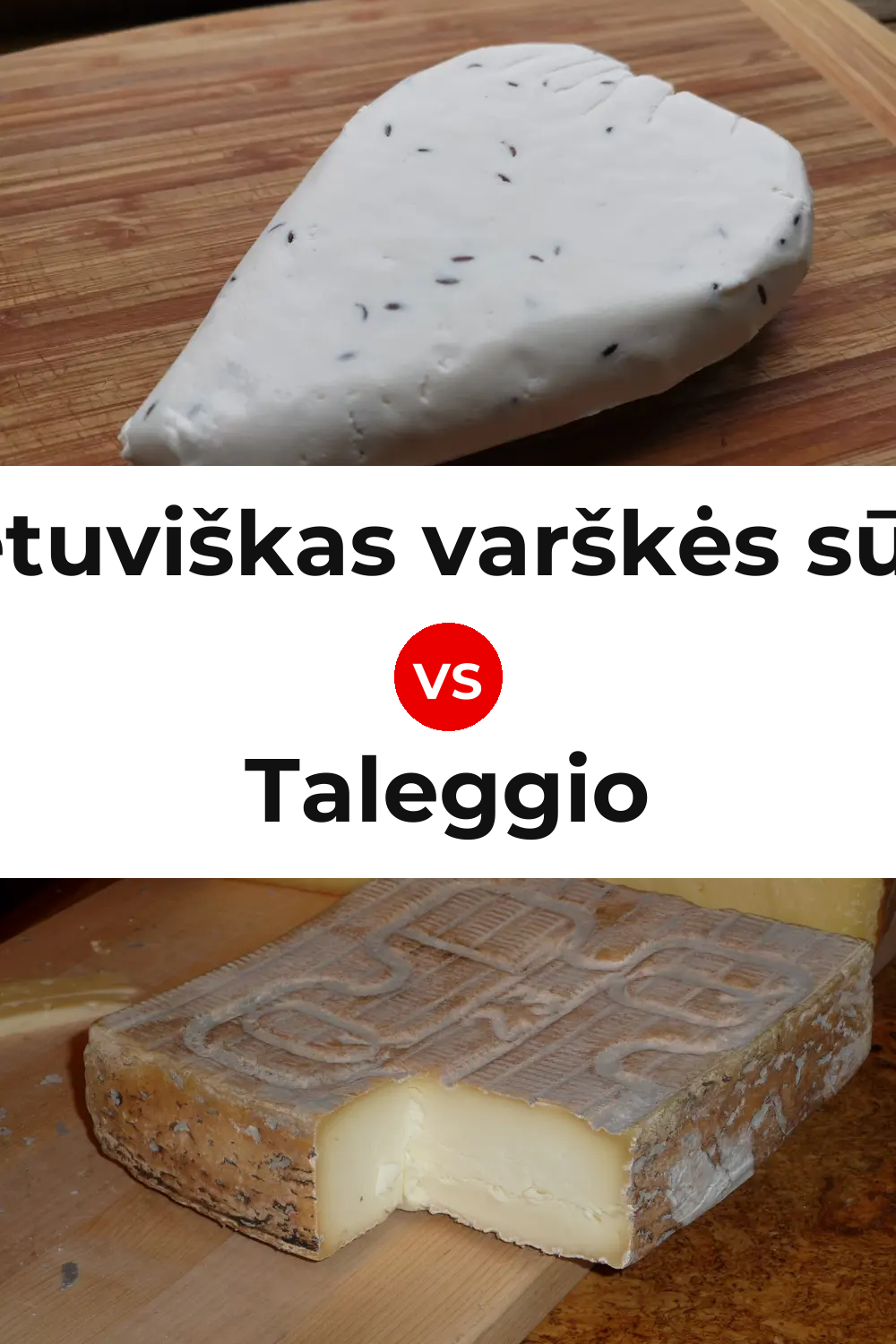 Lietuviškas varškės sūris Cheese vs Taleggio Cheese Pinterest comparison