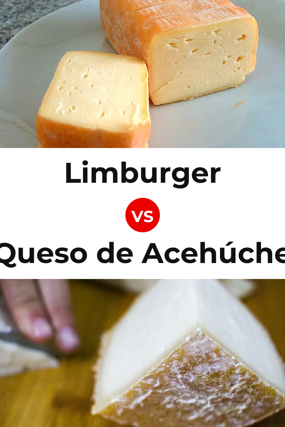 Limburger Cheese vs Queso de Acehúche Pinterest comparison