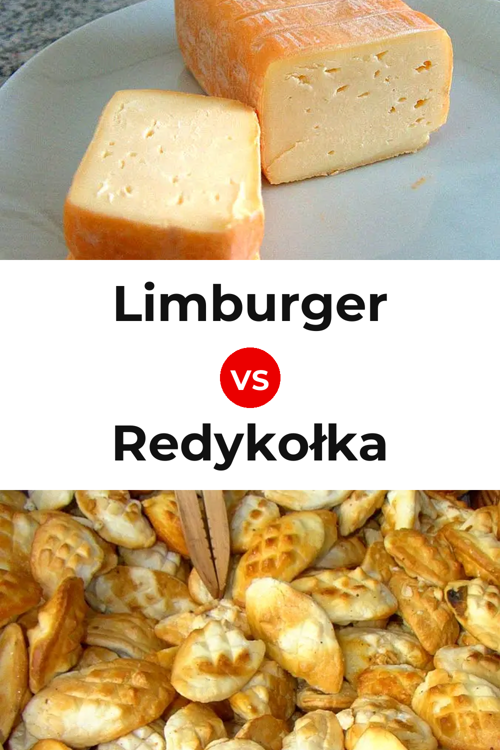 Limburger Cheese vs Redykołka Cheese Pinterest comparison