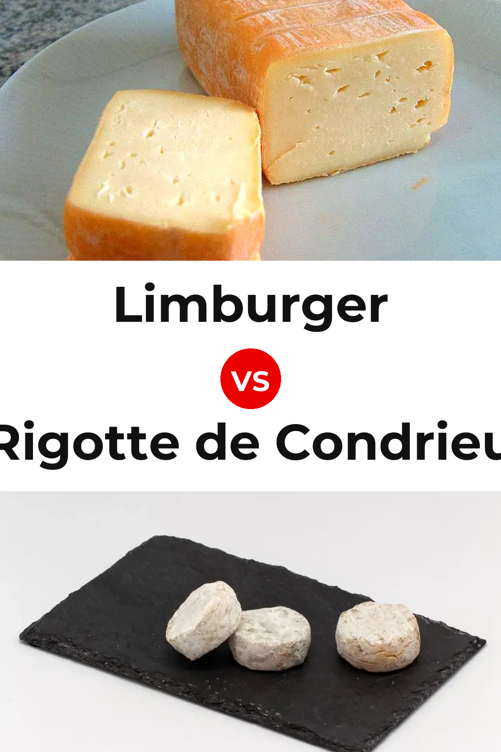 Limburger Cheese vs Rigotte de Condrieu Cheese Pinterest comparison