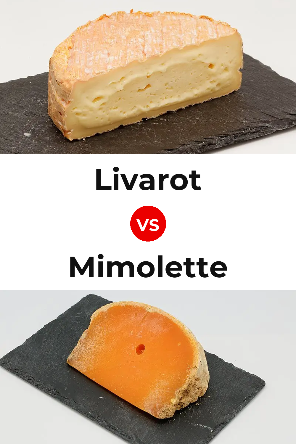 Livarot Cheese vs Mimolette Cheese Pinterest comparison