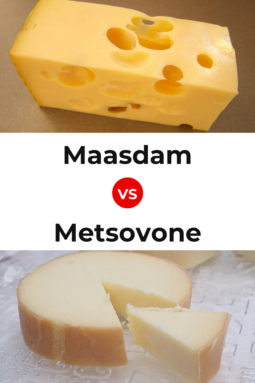 Maasdam Cheese vs Metsovone Cheese Pinterest comparison