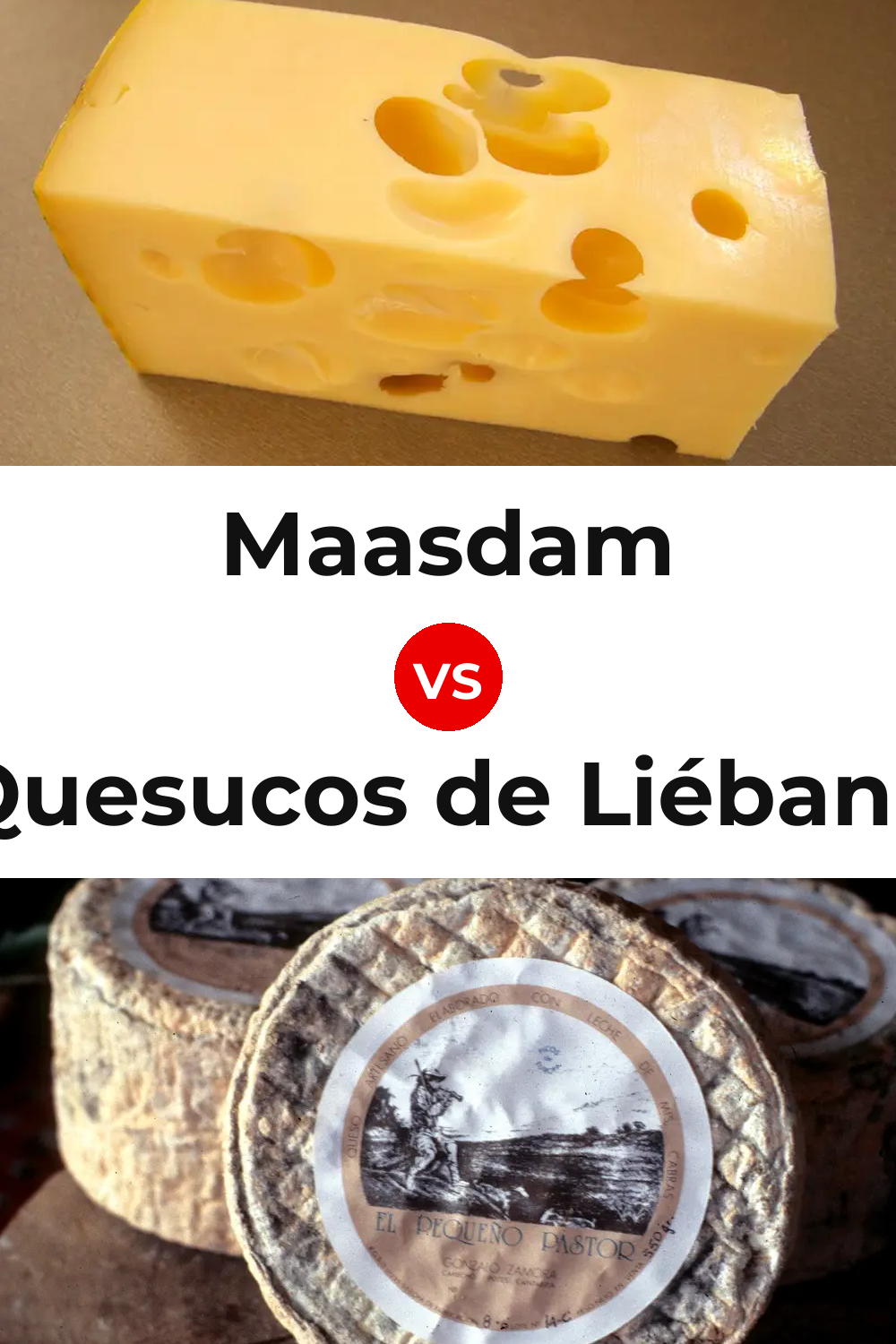 Maasdam Cheese vs Quesucos de Liébana Cheese Pinterest comparison