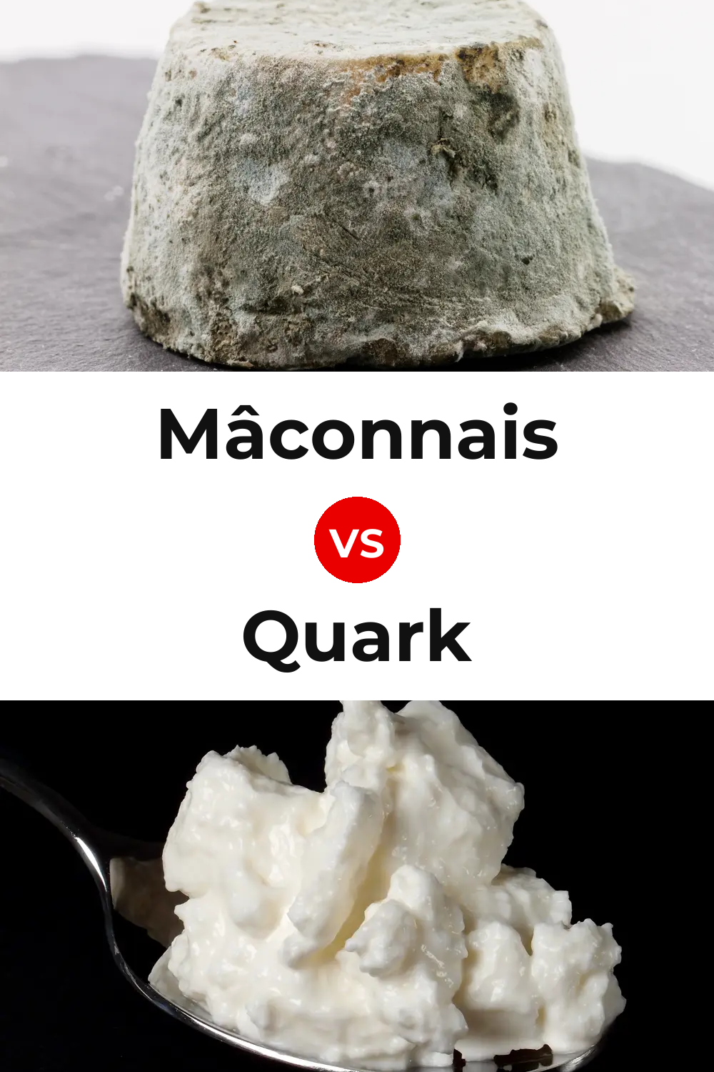 Mâconnais Cheese vs Quark Cheese Pinterest comparison