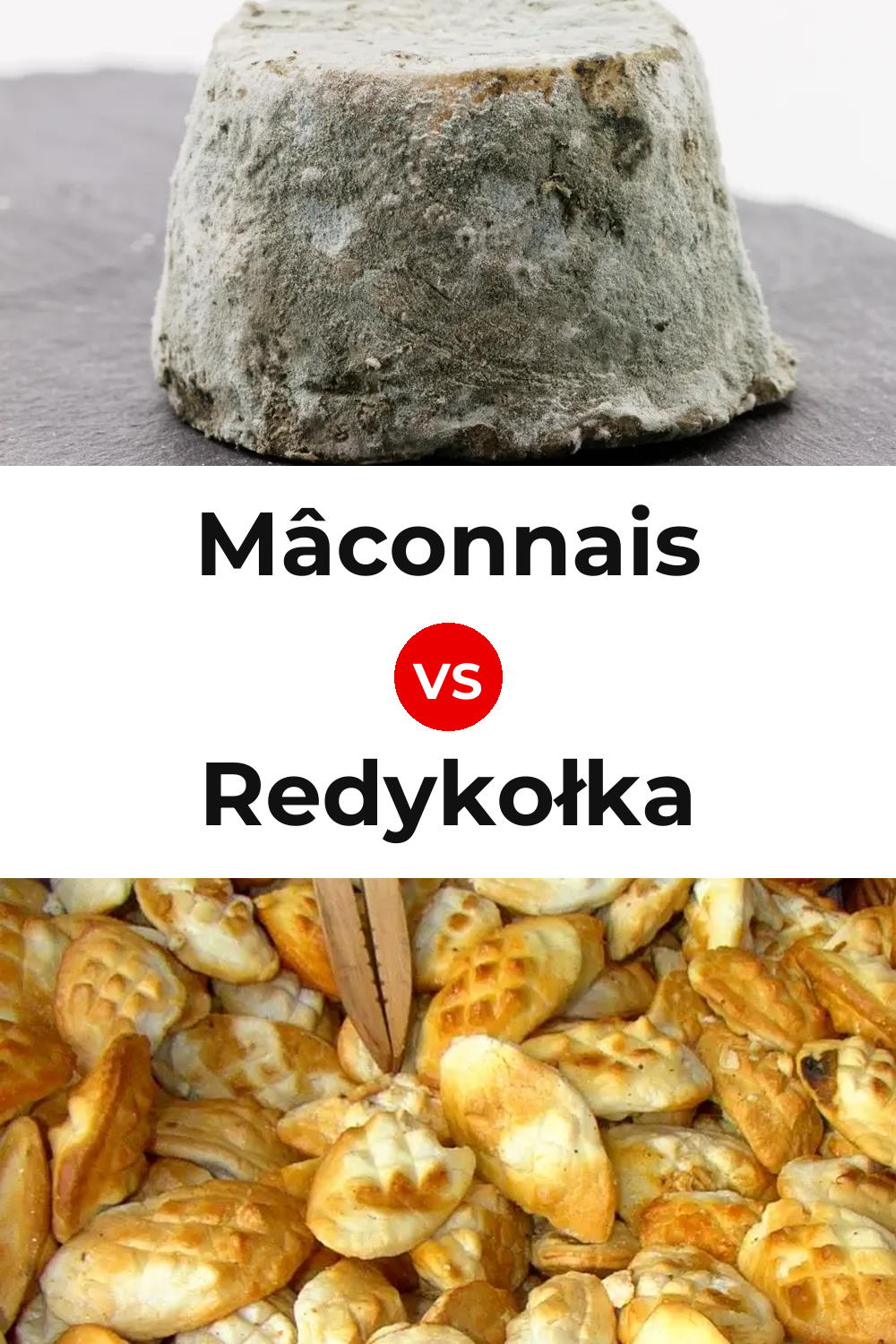 Mâconnais Cheese vs Redykołka Cheese Pinterest comparison