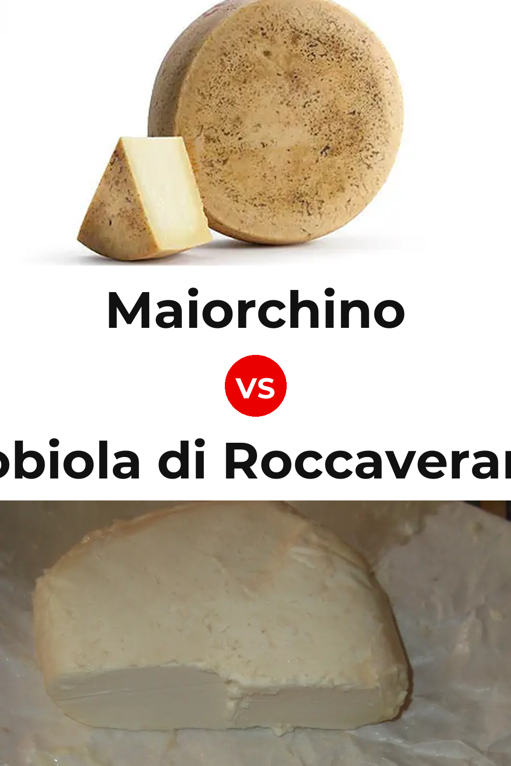 Maiorchino Cheese vs Robiola di Roccaverano Cheese Pinterest comparison