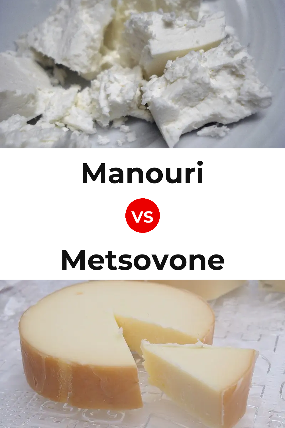 Manouri Cheese vs Metsovone Cheese Pinterest comparison