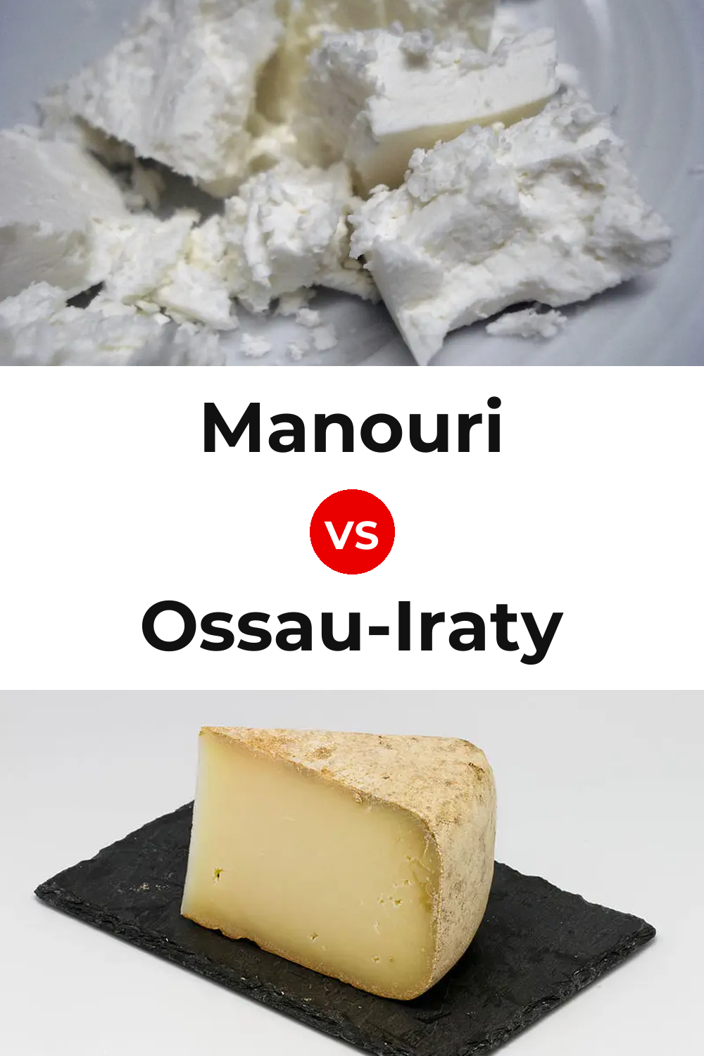 Manouri Cheese vs Ossau-Iraty Cheese Pinterest comparison