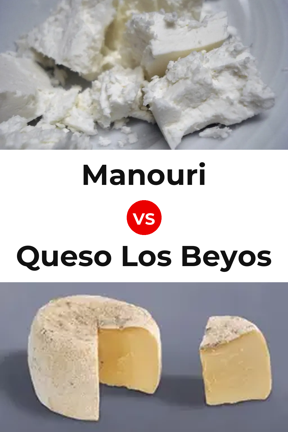Manouri Cheese vs Queso Los Beyos Pinterest comparison