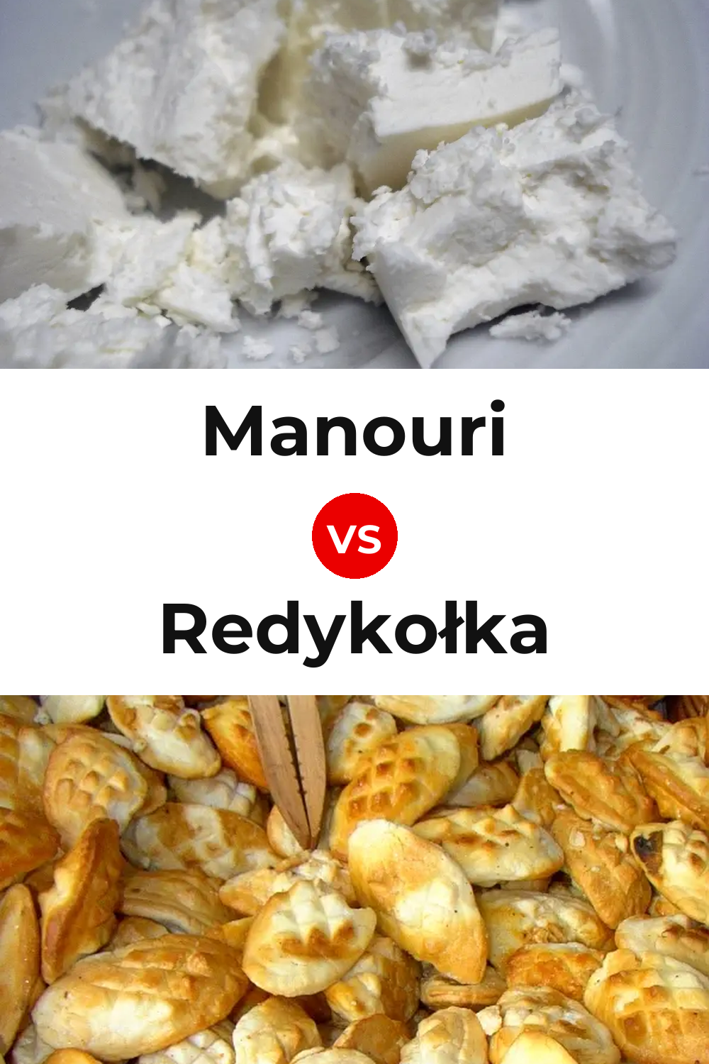 Manouri Cheese vs Redykołka Cheese Pinterest comparison