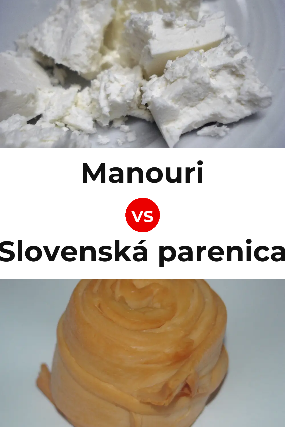 Manouri Cheese vs Slovenská parenica Cheese Pinterest comparison