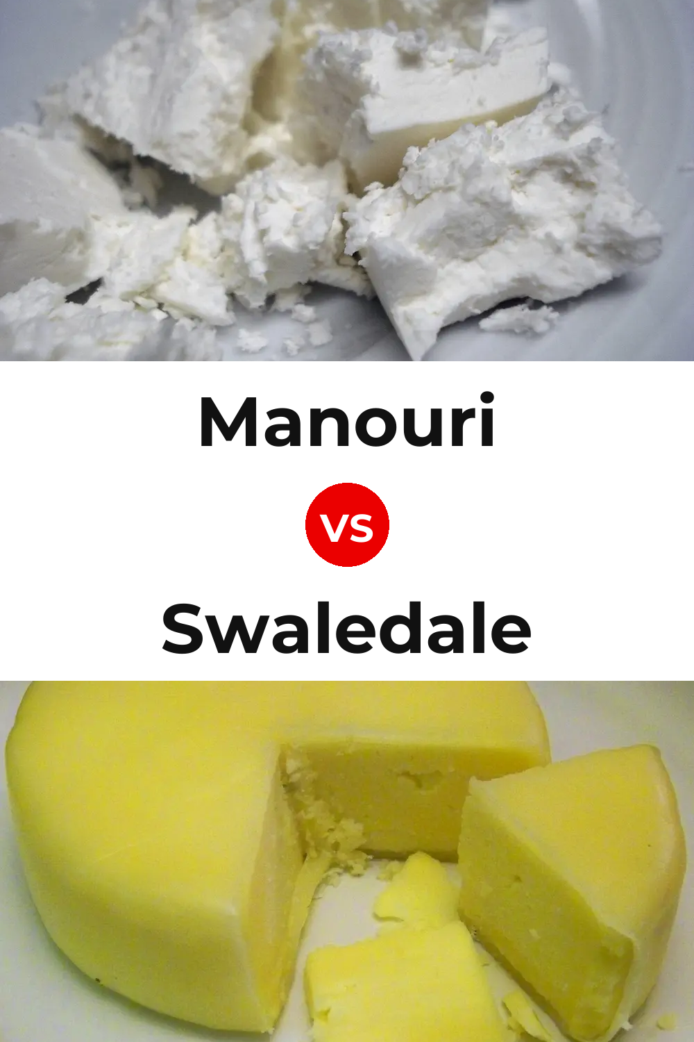 Manouri Cheese vs Swaledale Cheese Pinterest comparison
