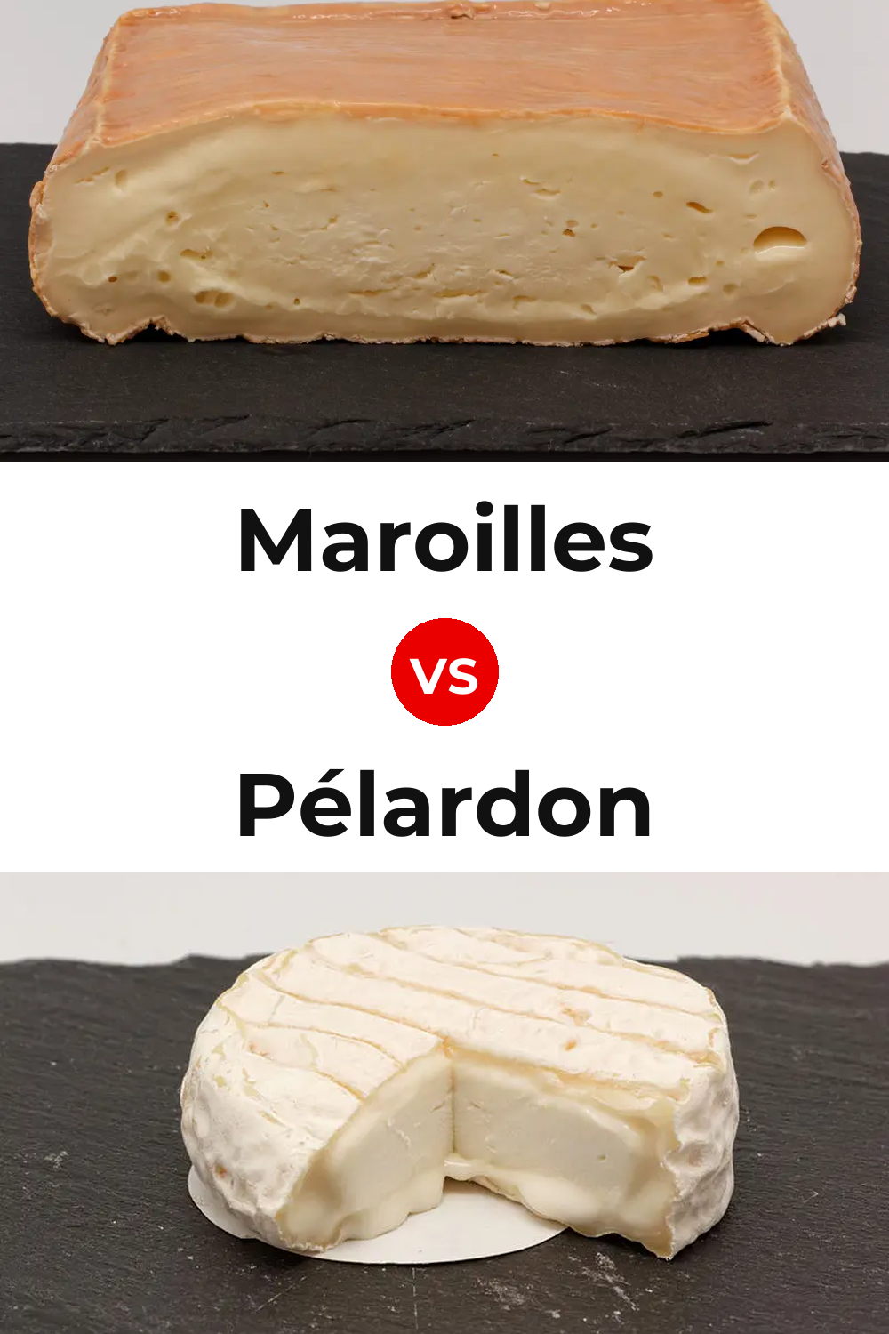 Maroilles Cheese vs Pélardon Cheese Pinterest comparison