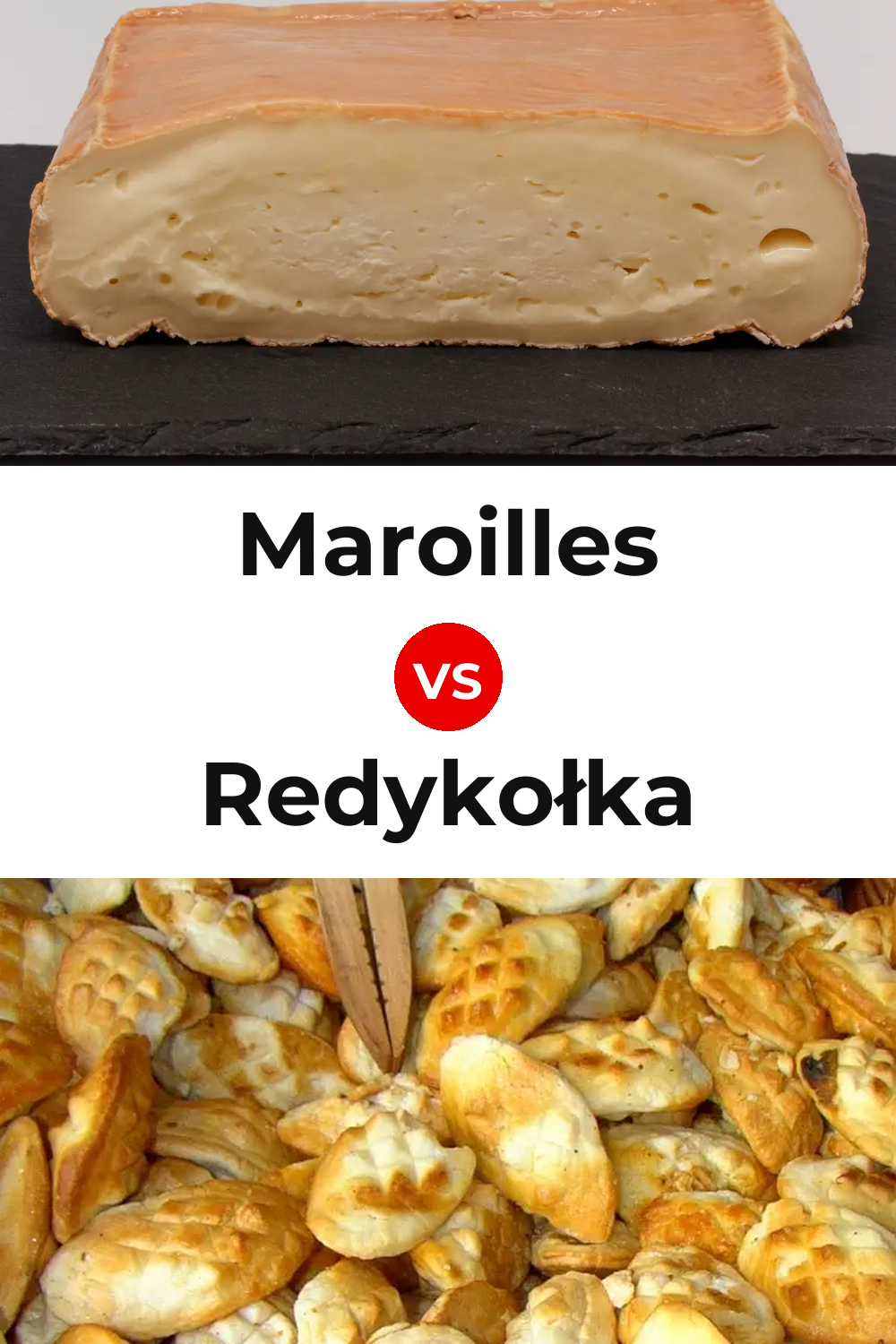 Maroilles Cheese vs Redykołka Cheese Pinterest comparison