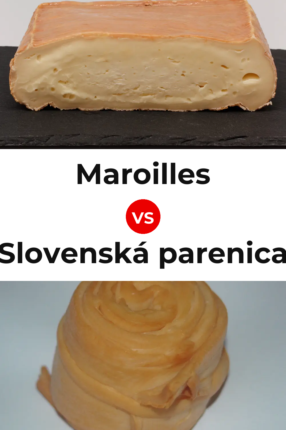 Maroilles Cheese vs Slovenská parenica Cheese Pinterest comparison