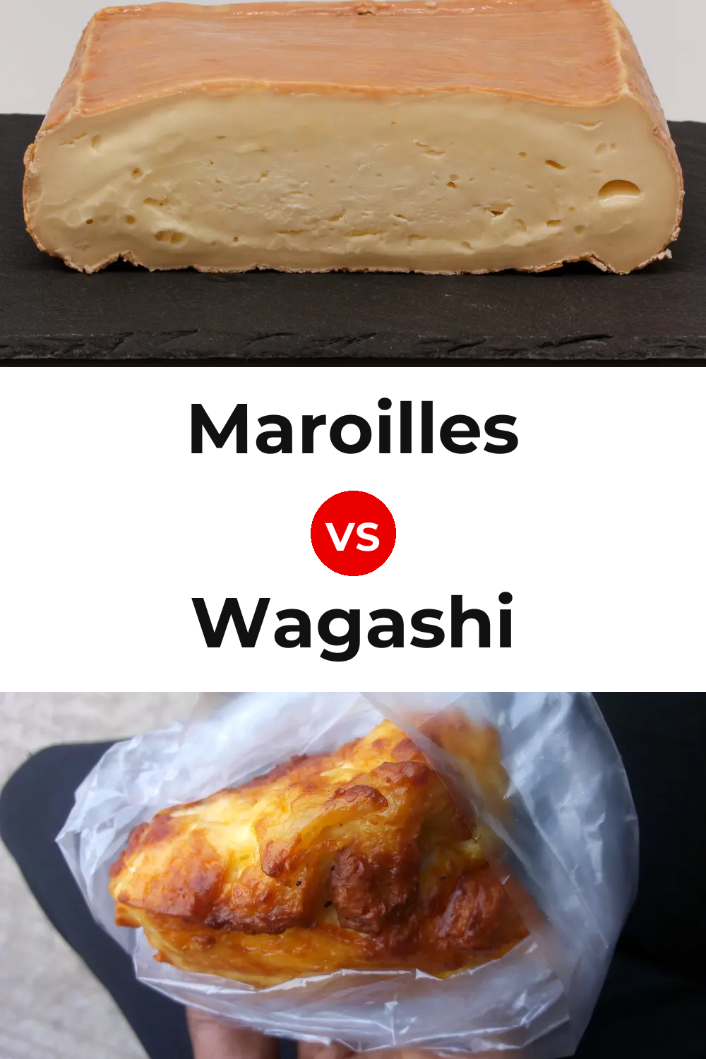 Maroilles Cheese vs Wagashi Cheese Pinterest comparison