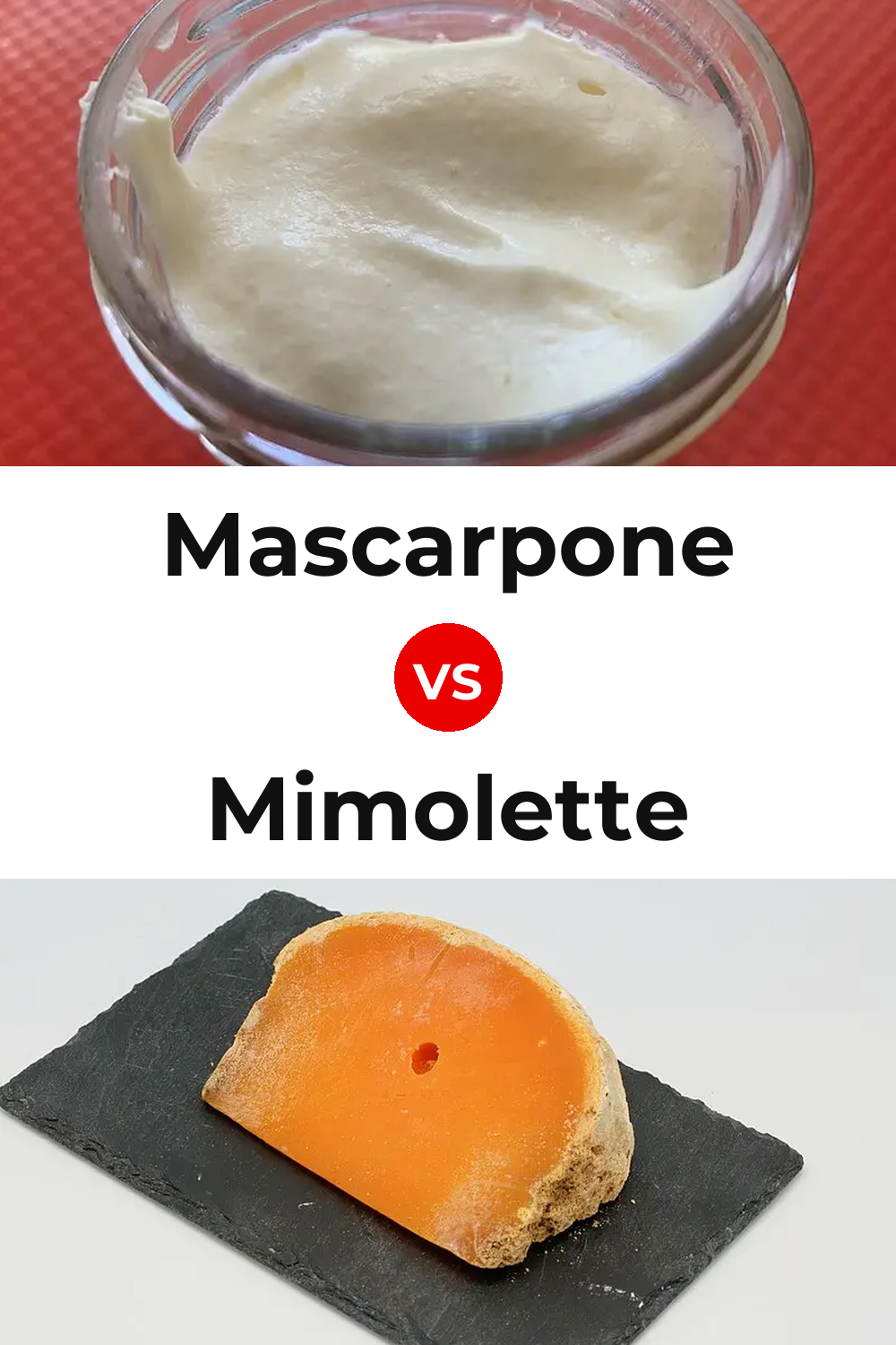 Mascarpone Cheese vs Mimolette Cheese Pinterest comparison