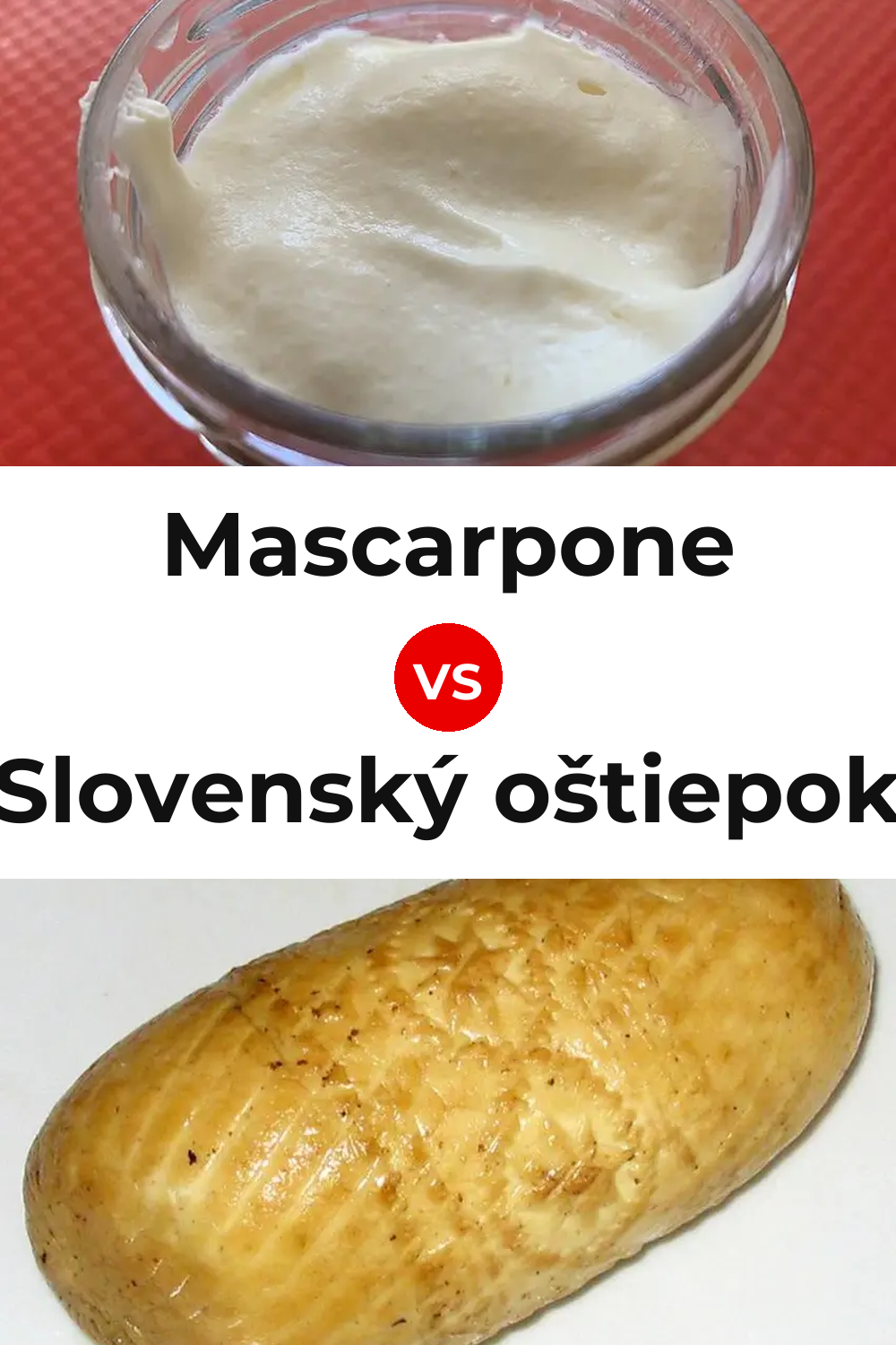 Mascarpone Cheese vs Slovenský oštiepok Cheese Pinterest comparison
