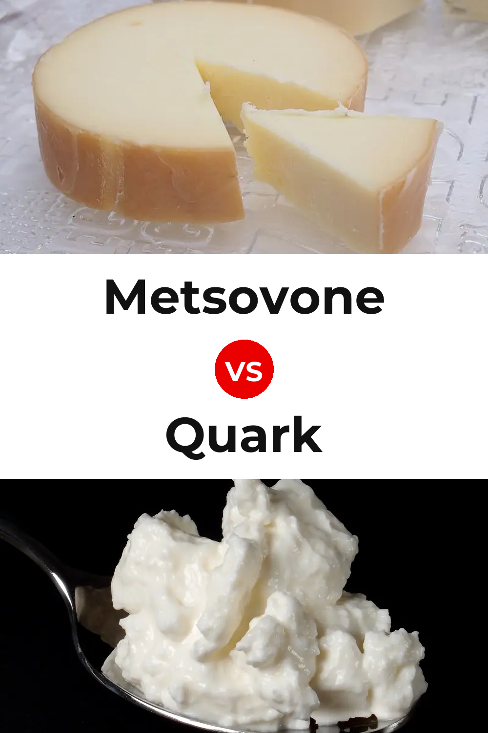 Metsovone Cheese vs Quark Cheese Pinterest comparison