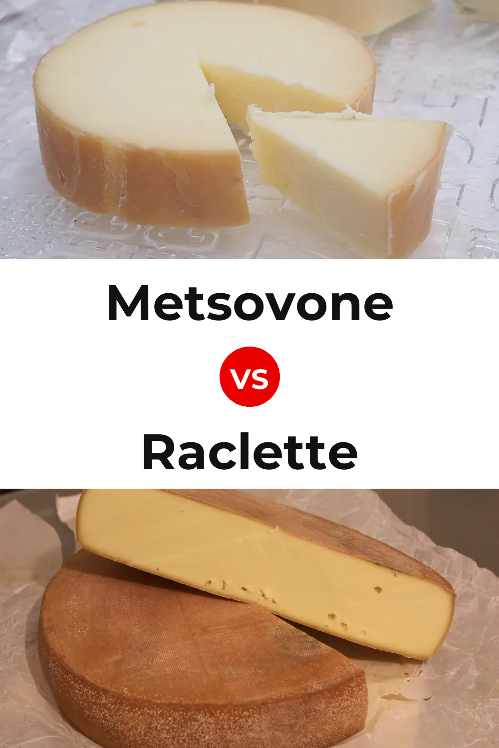 Metsovone Cheese vs Raclette Cheese Pinterest comparison