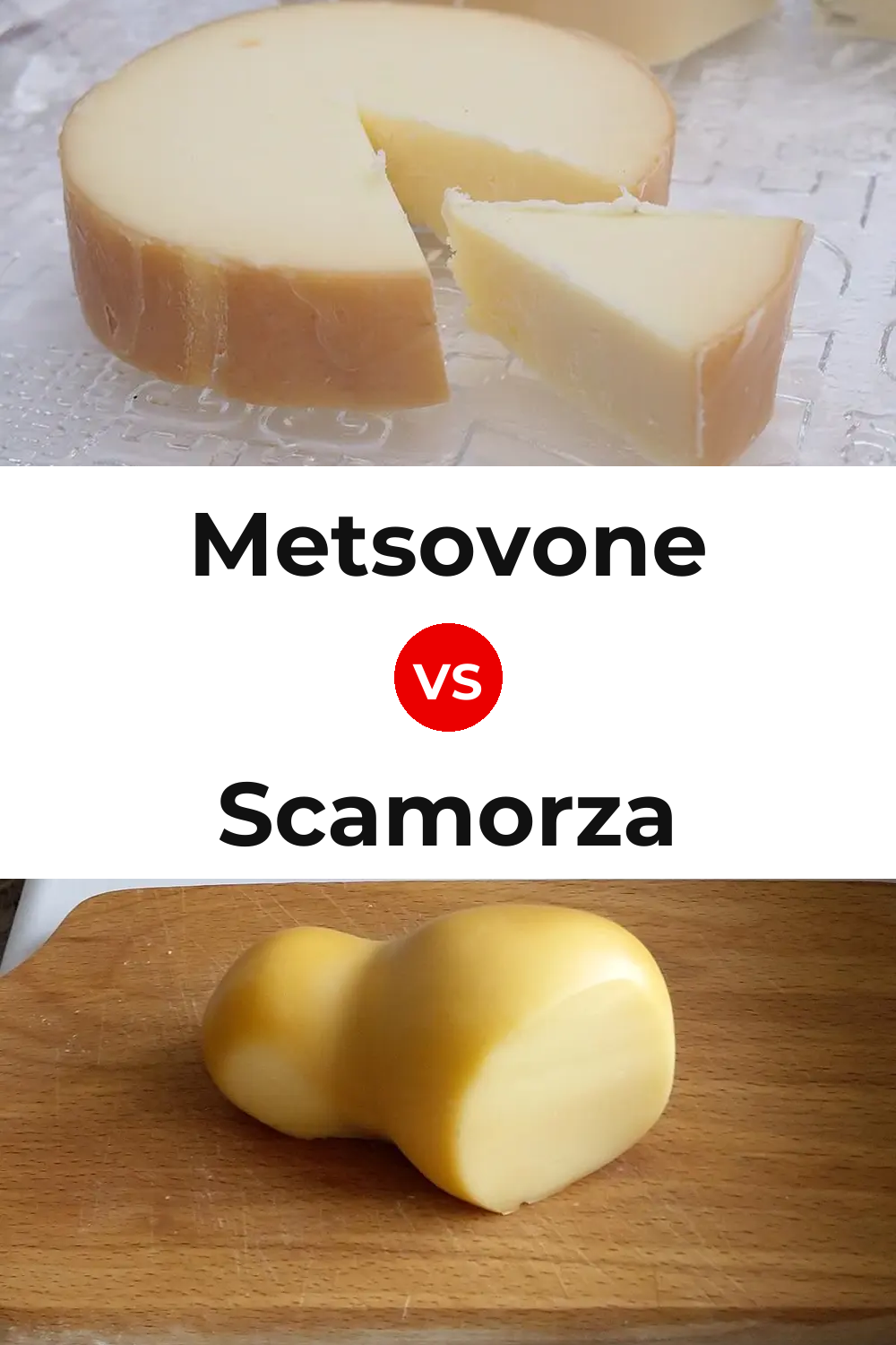 Metsovone Cheese vs Scamorza Cheese Pinterest comparison