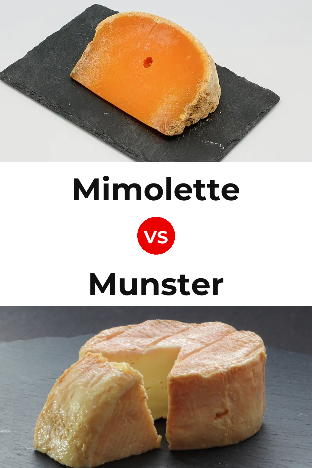 Mimolette Cheese vs Munster Cheese Pinterest comparison