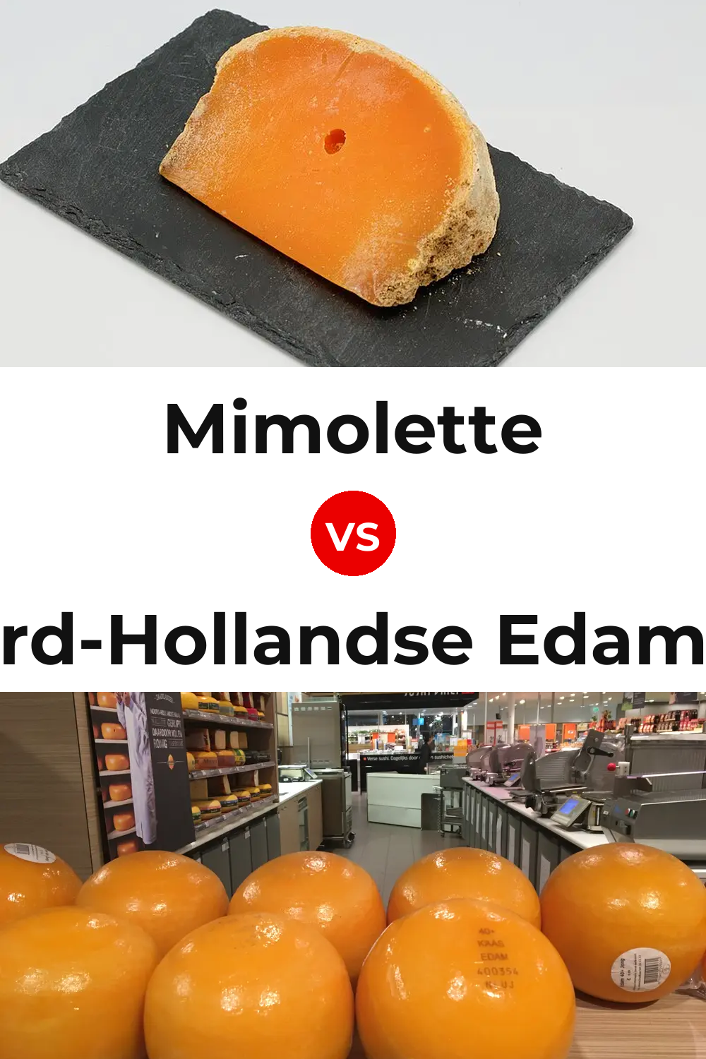 Mimolette Cheese vs Noord-Hollandse Edammer Cheese Pinterest comparison