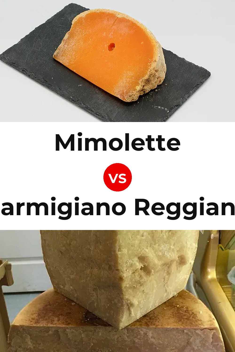 Mimolette Cheese vs Parmigiano Reggiano Cheese Pinterest comparison