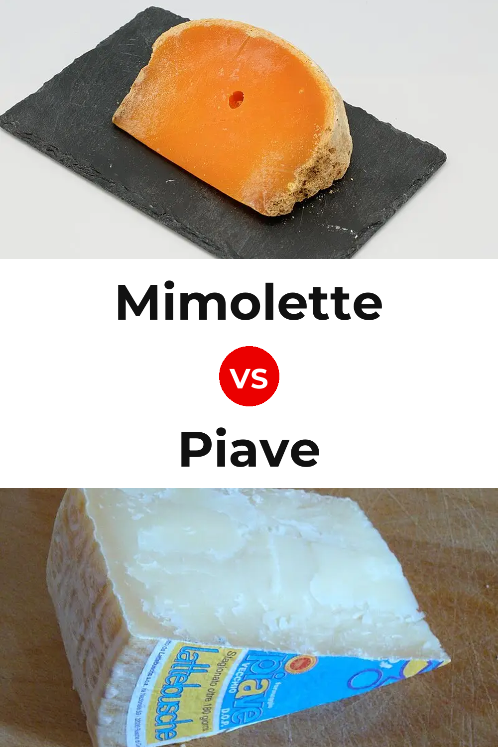 Mimolette Cheese vs Piave Cheese Pinterest comparison