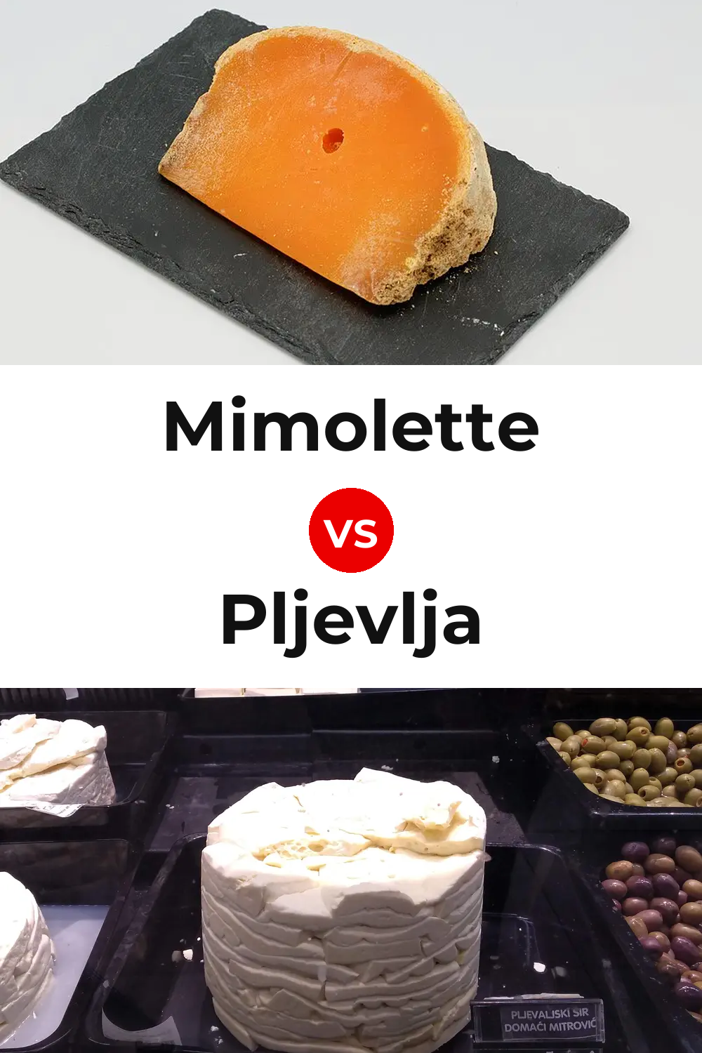 Mimolette Cheese vs Pljevlja Cheese Pinterest comparison