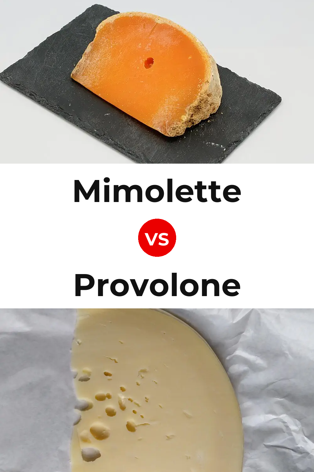 Mimolette Cheese vs Provolone Cheese Pinterest comparison