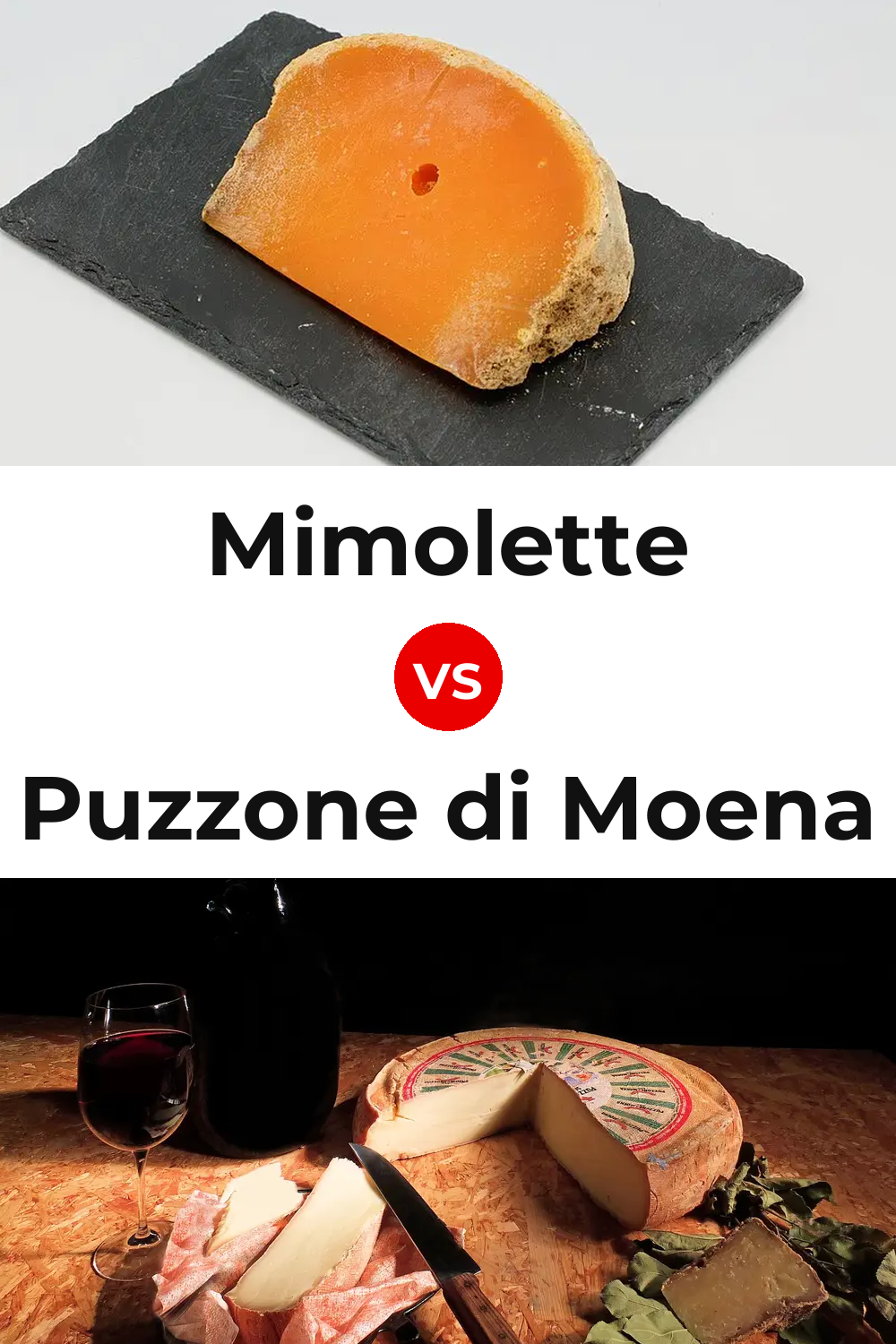 Mimolette Cheese vs Puzzone di Moena Cheese Pinterest comparison