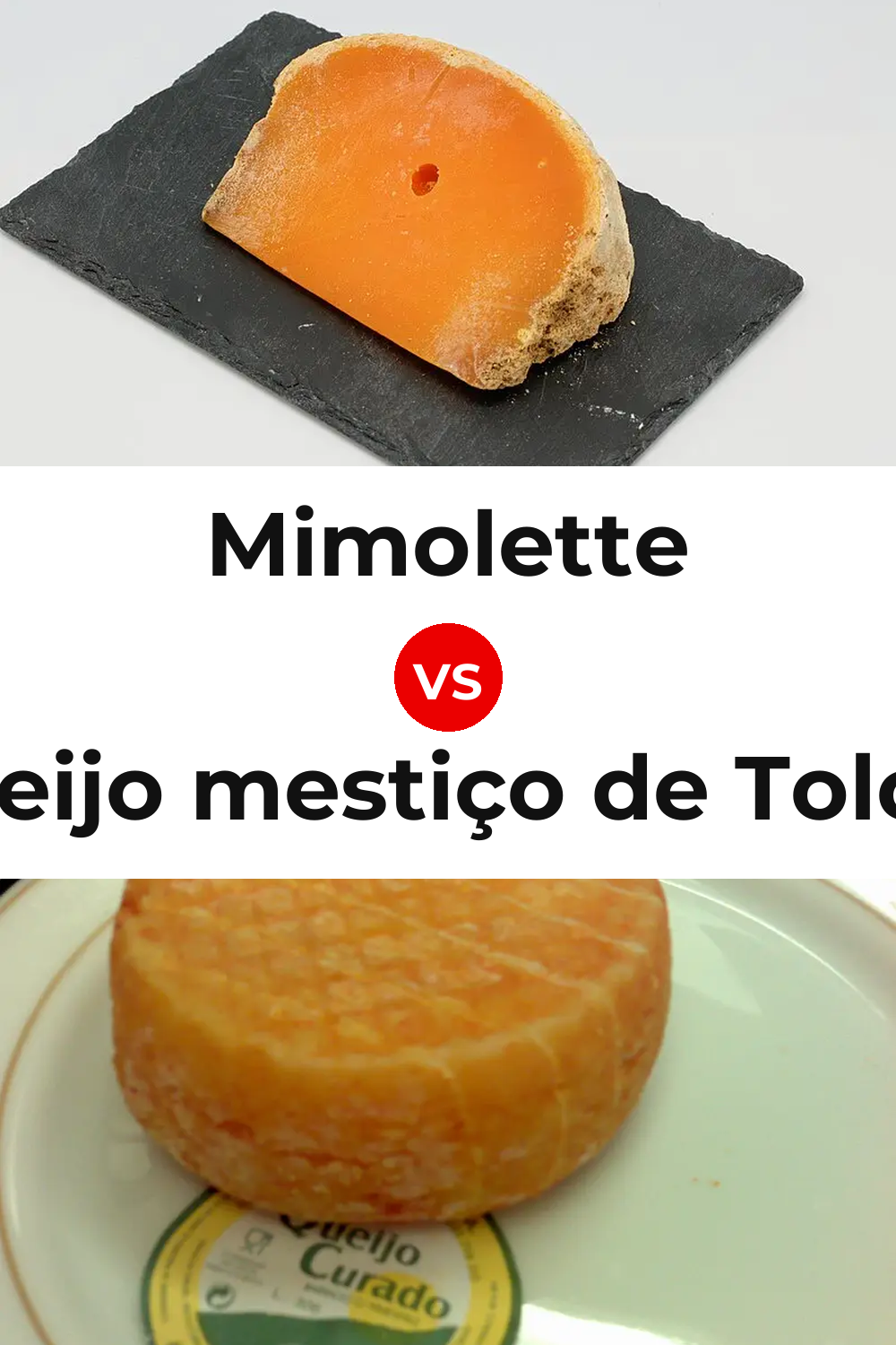 Mimolette Cheese vs Queijo mestiço de Tolosa Pinterest comparison