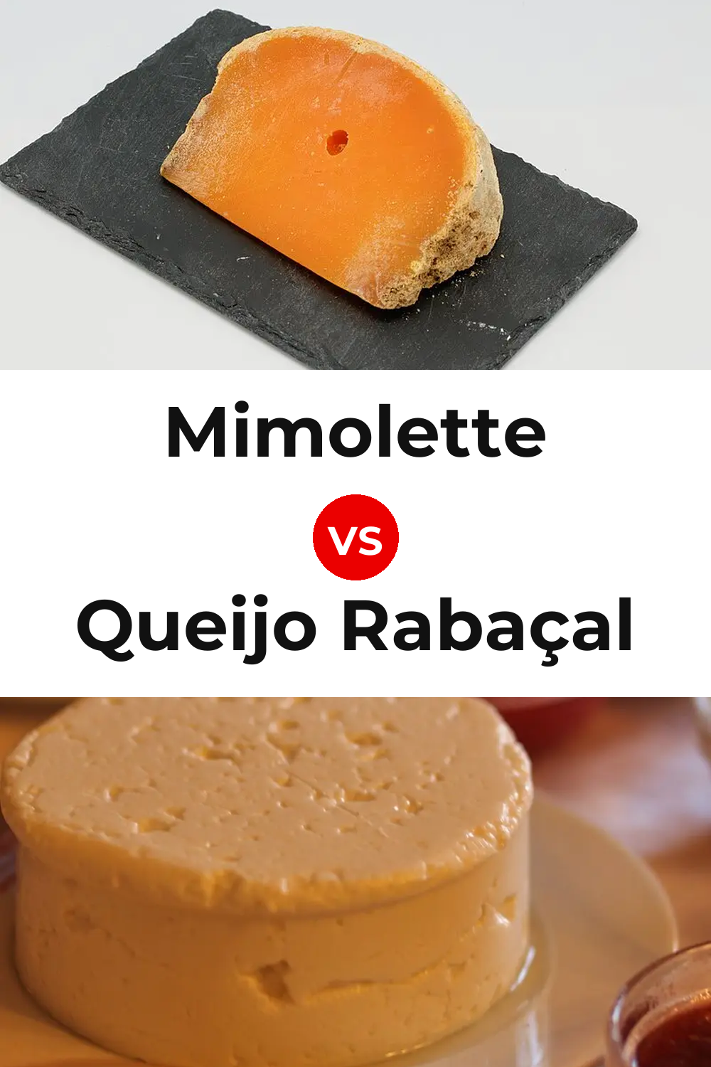Mimolette Cheese vs Queijo Rabaçal Pinterest comparison