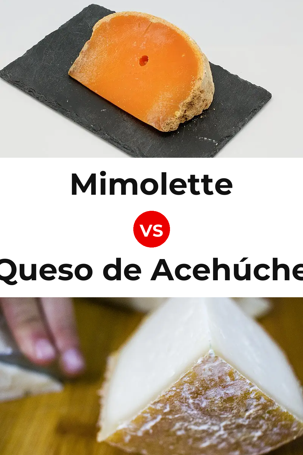 Mimolette Cheese vs Queso de Acehúche Pinterest comparison