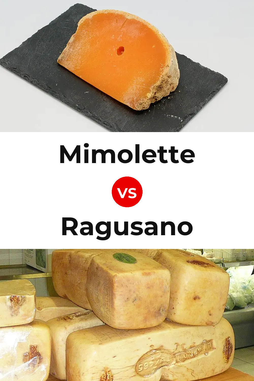 Mimolette Cheese vs Ragusano Cheese Pinterest comparison
