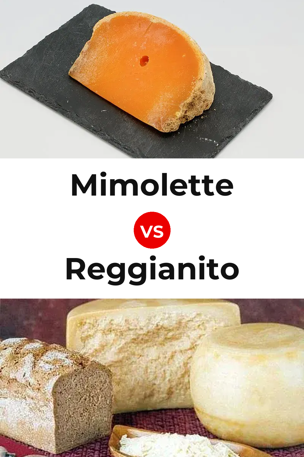 Mimolette Cheese vs Reggianito Cheese Pinterest comparison
