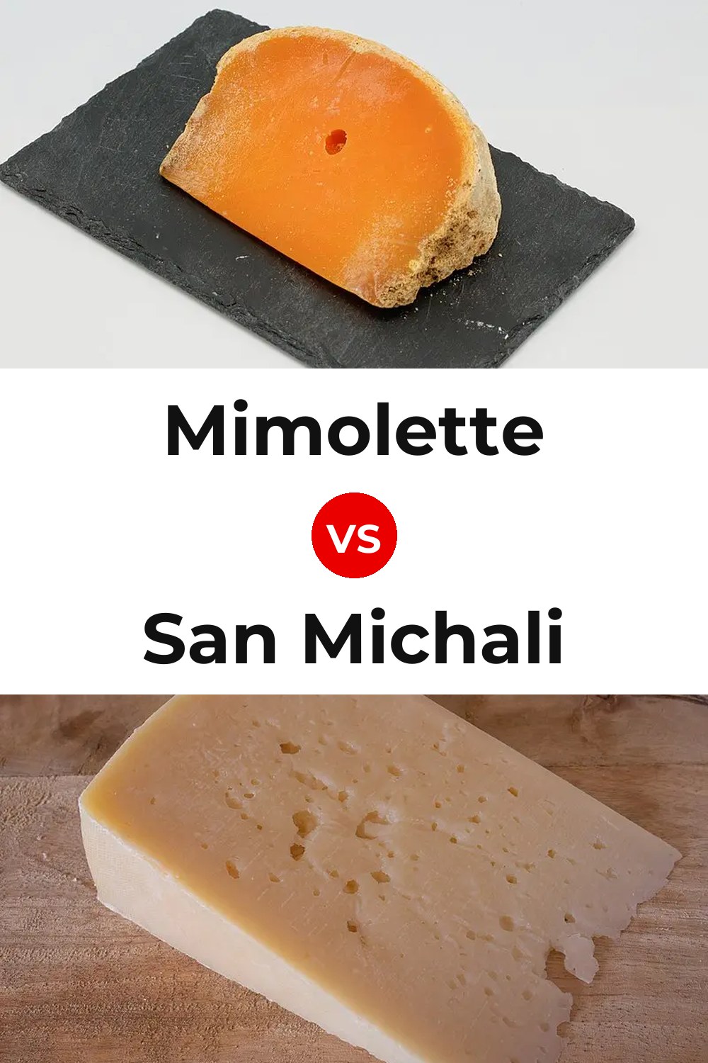 Mimolette Cheese vs San Michali Cheese Pinterest comparison