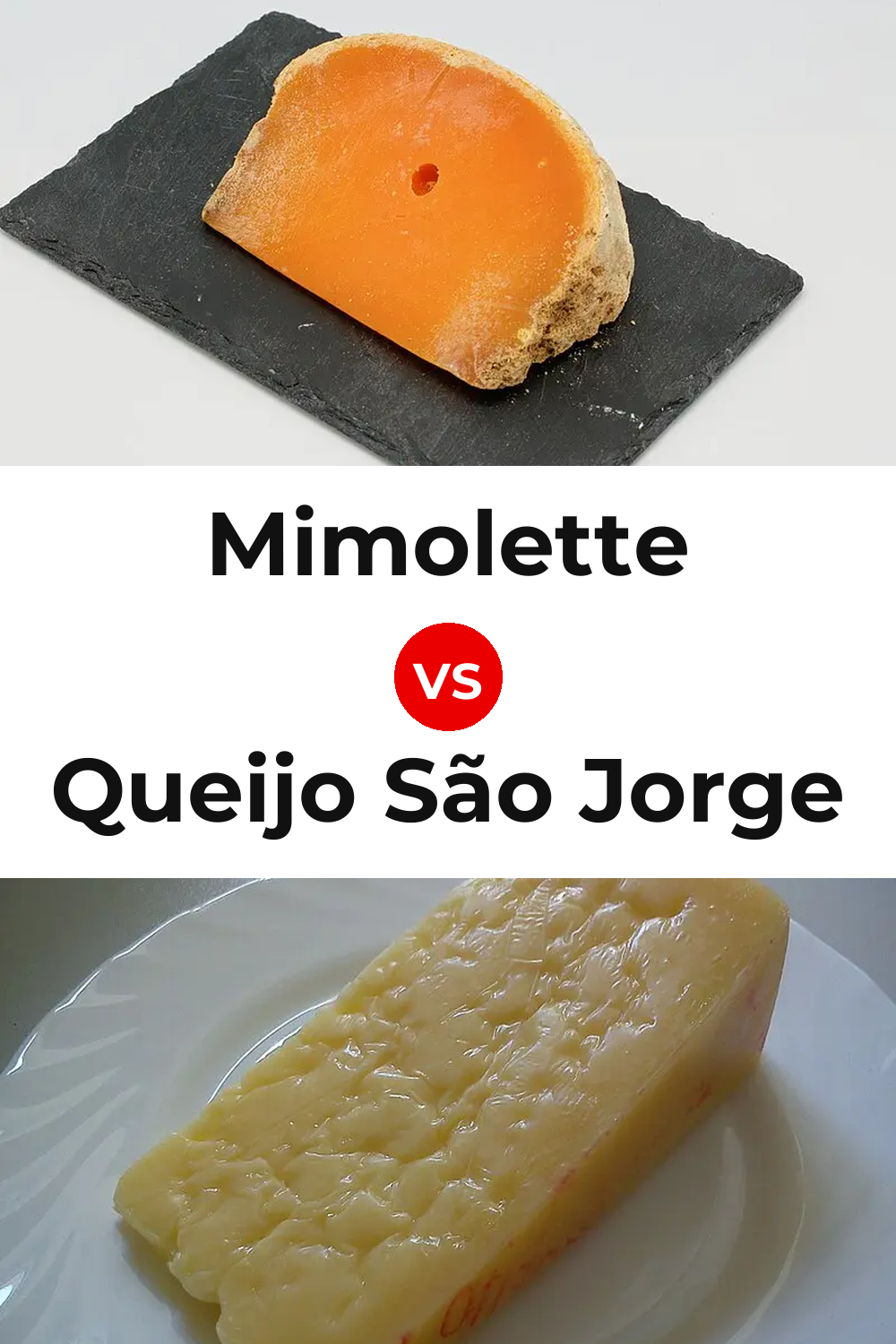 Mimolette Cheese vs Queijo São Jorge Pinterest comparison