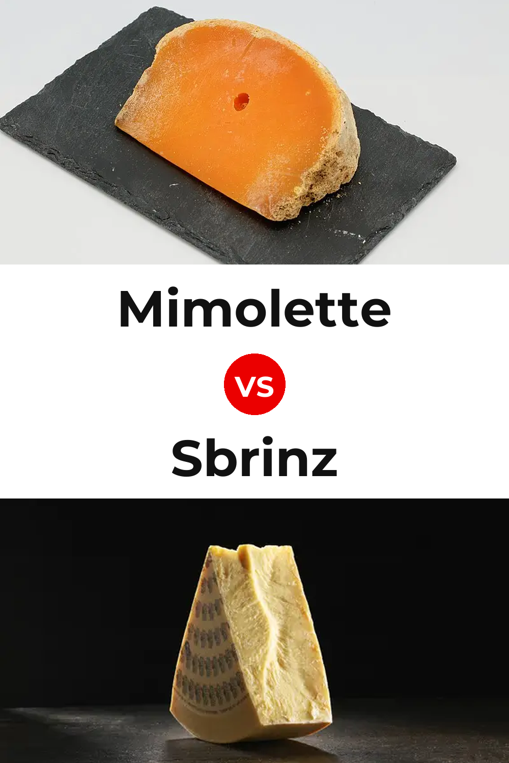 Mimolette Cheese vs Sbrinz Cheese Pinterest comparison