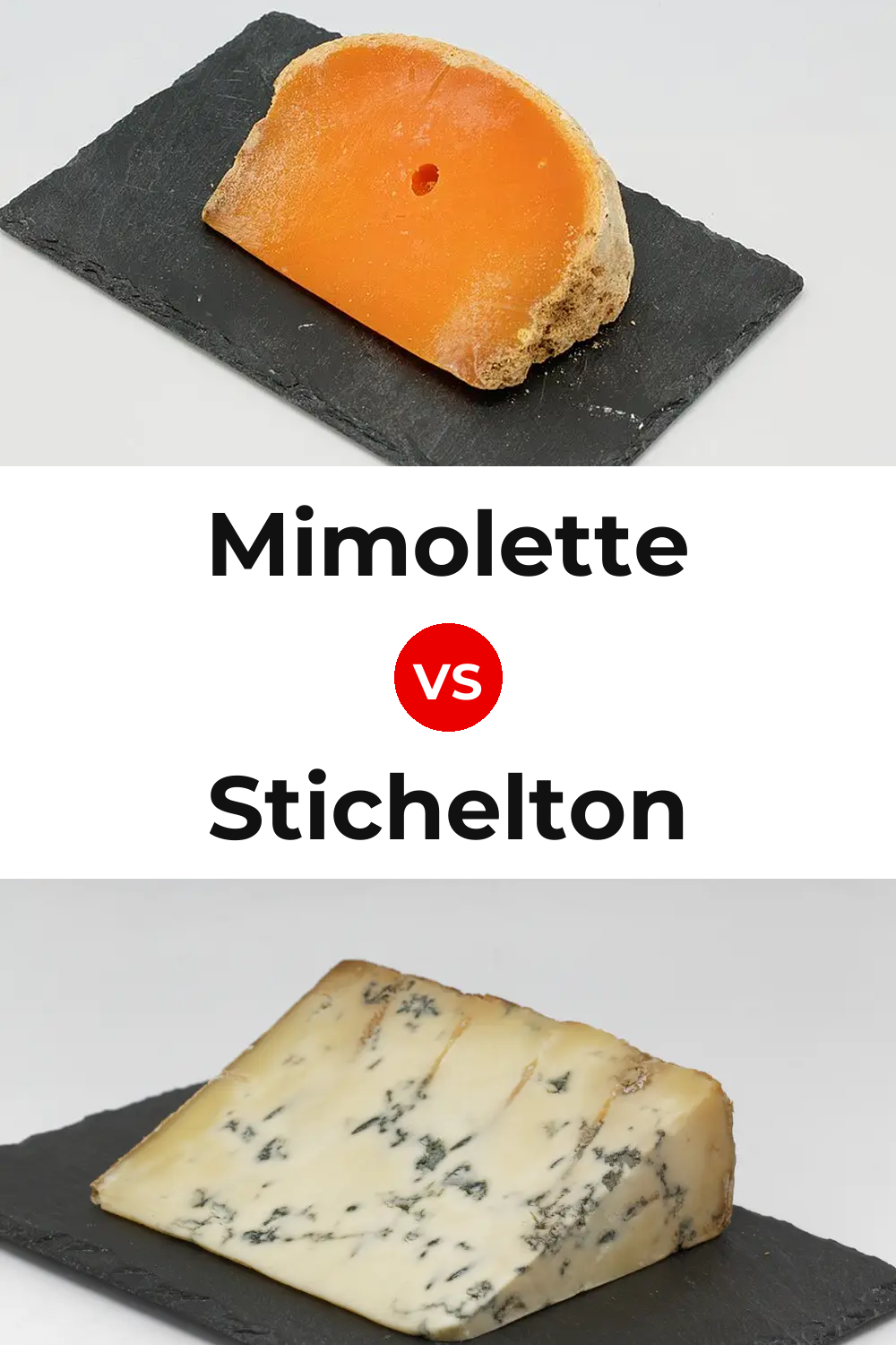 Mimolette Cheese vs Stichelton Cheese Pinterest comparison