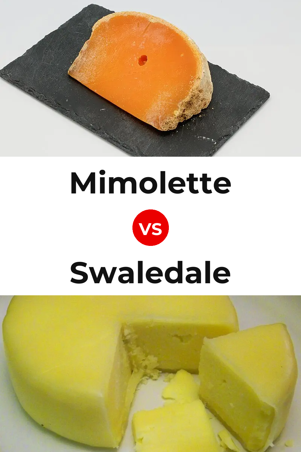 Mimolette Cheese vs Swaledale Cheese Pinterest comparison
