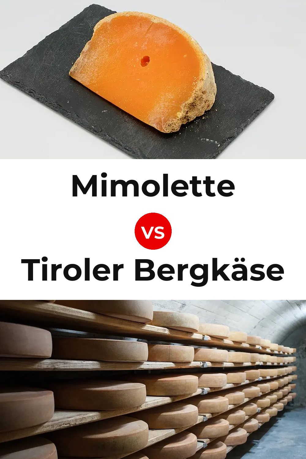 Mimolette Cheese vs Tiroler Bergkäse Cheese Pinterest comparison