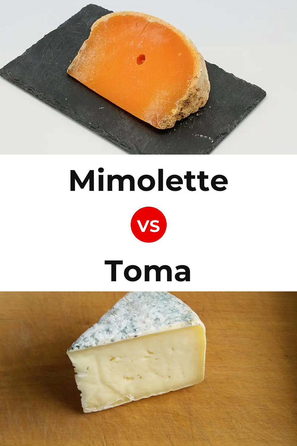 Mimolette Cheese vs Toma Cheese Pinterest comparison
