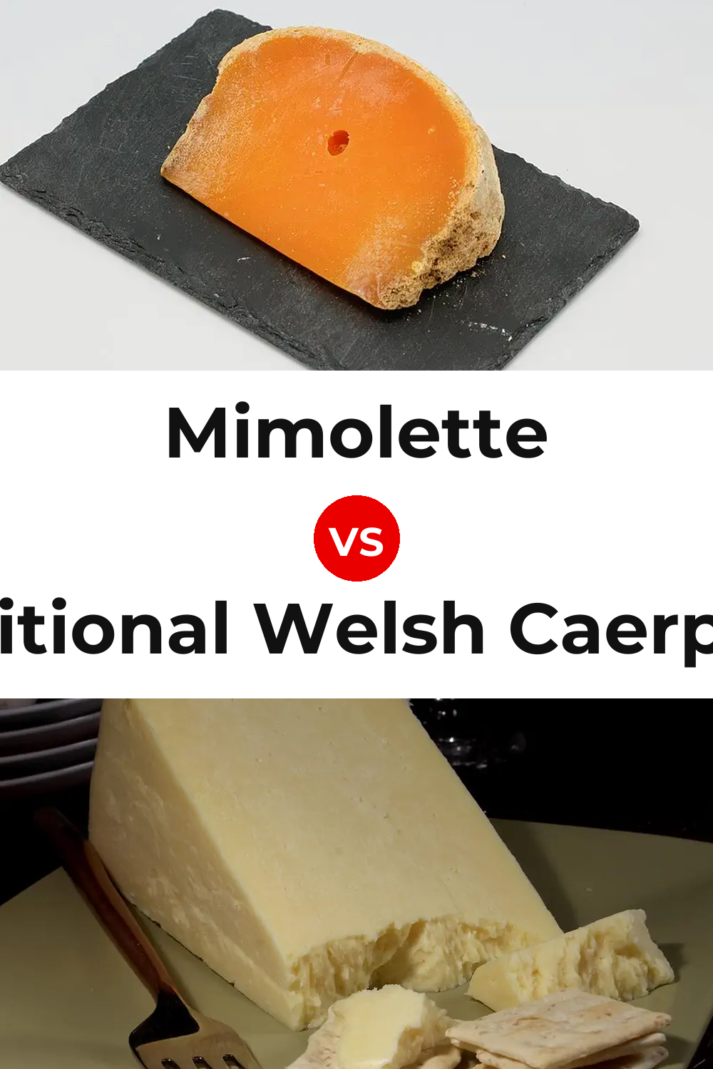 Mimolette Cheese vs Traditional Welsh Caerphilly Cheese Pinterest comparison