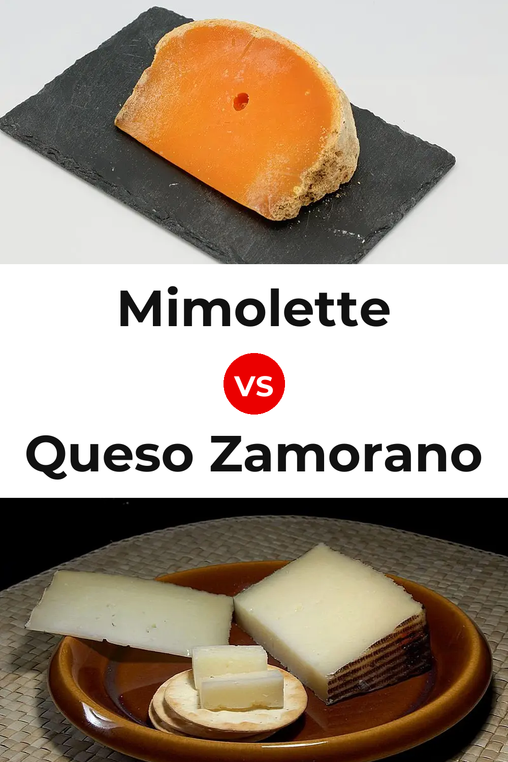 Mimolette Cheese vs Queso Zamorano Pinterest comparison