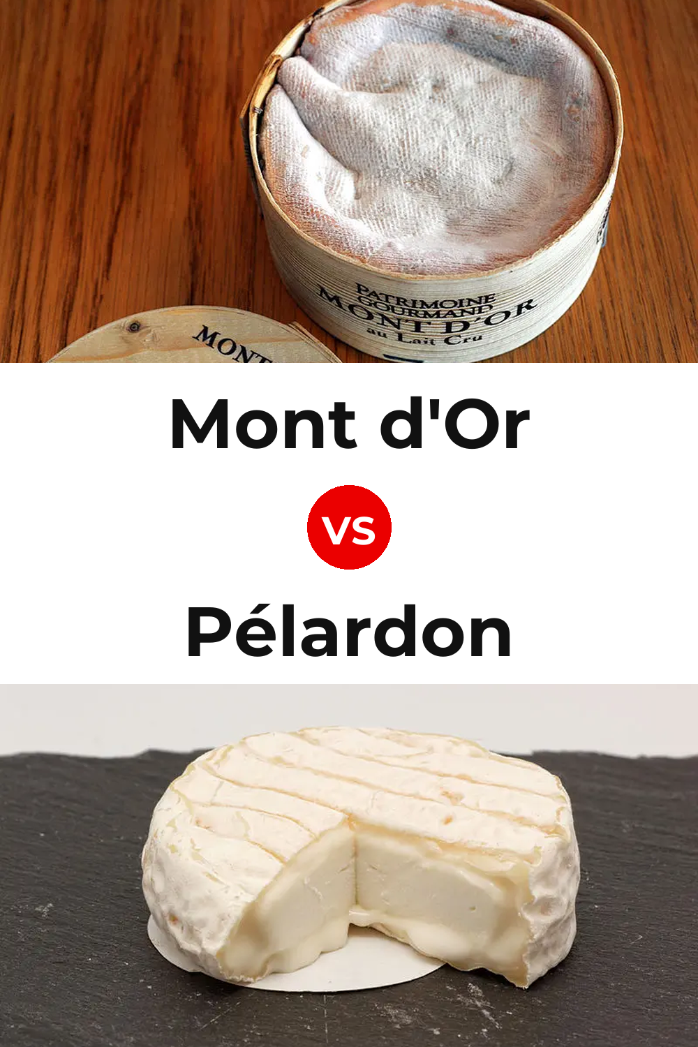 Mont d'Or Cheese vs Pélardon Cheese Pinterest comparison