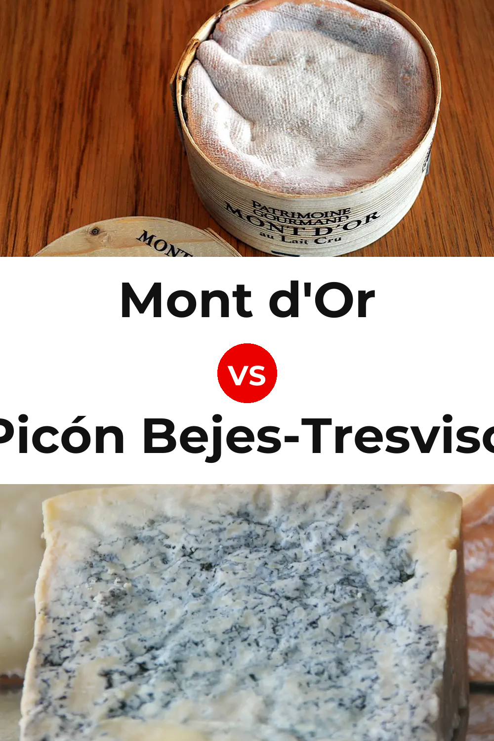 Mont d'Or Cheese vs Picón Bejes-Tresviso Cheese Pinterest comparison