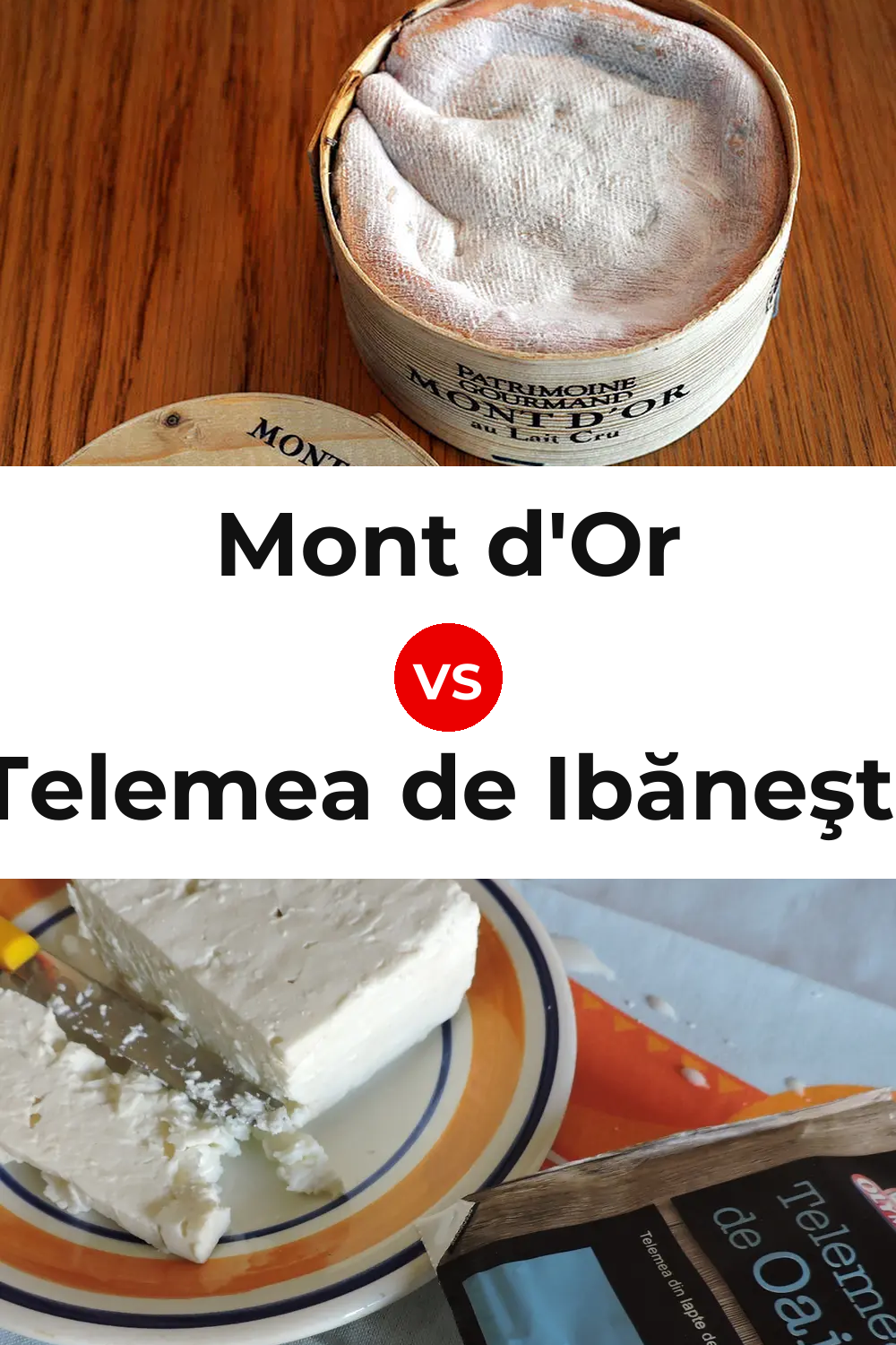 Mont d'Or Cheese vs Telemea de Ibăneşti Cheese Pinterest comparison